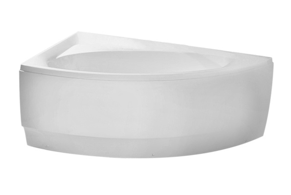 vanna Idea, 1490x920 mm, ar paneli un rāmi, ar sifonu, ar masāžas sistēmu S3, balta akrila